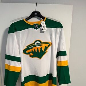 NHL authentic Minnesota Wild jersey new